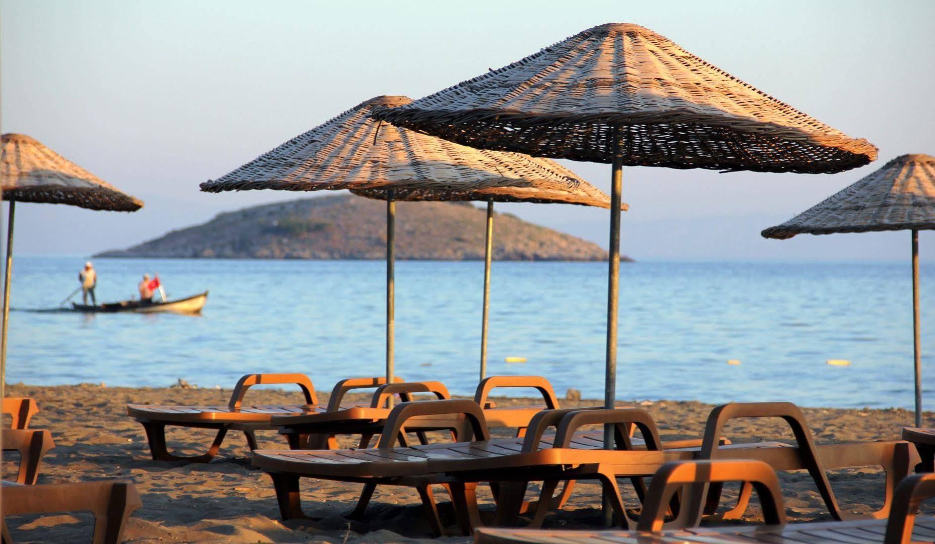 Gumuldur Mavi Deniz Hotel Exterior foto